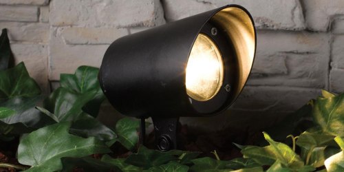 Home Depot: Westinghouse Black LED Landscape Lights Only $2.79 Each (Regularly $7)