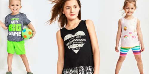 The Children’s Place Tees, Tanks, Shorts & Skorts ONLY $3.99 Each Shipped