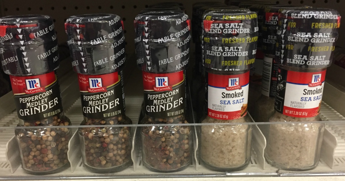 Target McCormick Spice Grinder Only 94¢ + More