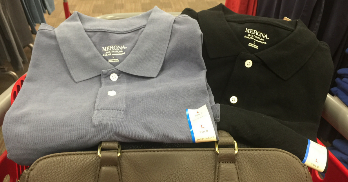 Merona polo outlet shirts