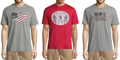 JCPenney: Men’s Patriotic T-Shirts Only $4.25 + MORE