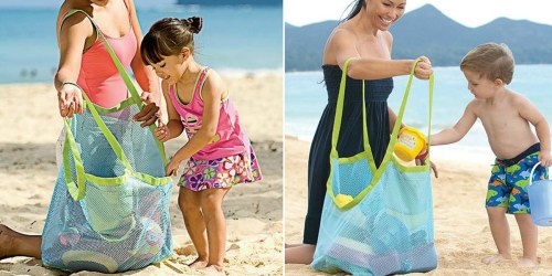 Amazon: Mesh Beach Tote Bag ONLY $3.43 Shipped (Great for Sand Toys)