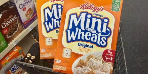 New $1/2 Kellogg’s Mini Wheats Coupon = 18oz Box Only $1.49 at CVS