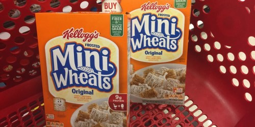 Target Shoppers! Kellogg’s Mini-Wheats or Little Bites Cereal as low as $1.44 (After Cash Back)