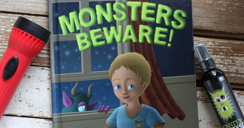 Kidsteals Monsters Beware Book And Brave Spray Set Only 7 65