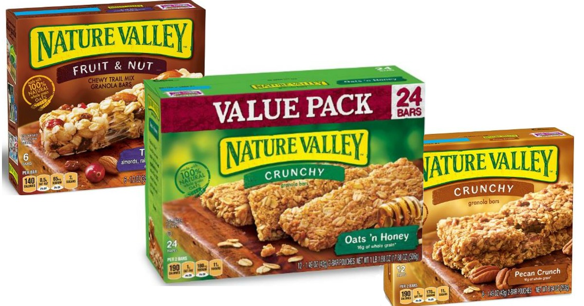 Amazon: Nature Valley 72-Count Granola Bars ONLY $24 Shipped (Just $2 ...