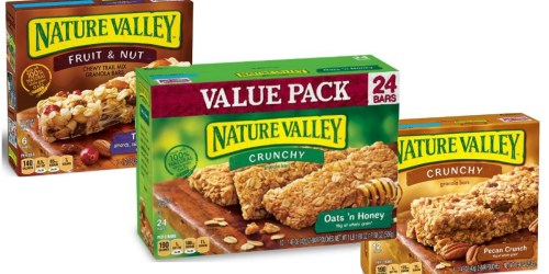 Amazon: Nature Valley 72-Count Granola Bars ONLY $24 Shipped (Just $2 Per Box) + More
