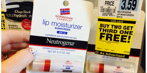 Your Lips Will Thank You! Head to Rite Aid for 59¢ Neutrogena Lip Moisturizer