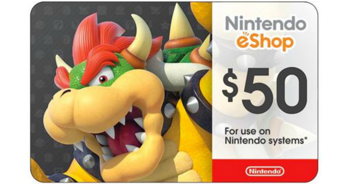 Buy Nintendo Eshop Card 50 Nintendo