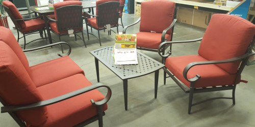 Home Depot: 4-Piece Metal Outdoor Deep Seating Set Just $399 (Regularly $599) + More