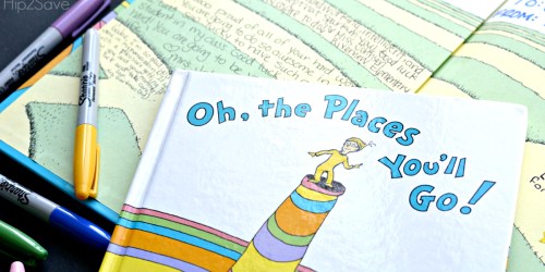 Oh, The Places You’ll Go! Hardcover Book By Dr. Seuss Only $5 (Regularly $18.99)