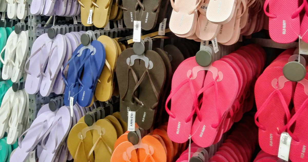 Old Navy 1 Flip Flops For Everyone InStore AND Online (Today Only