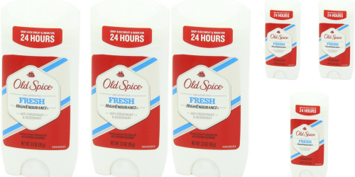 Amazon: SIX Old Spice High Endurance Deodorants ONLY $5.91 (Just 99¢ Each)