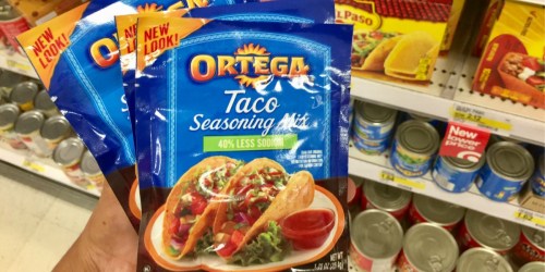 Target: Ortega Taco Seasoning ONLY 17¢, Taco Shells ONLY 72¢ + More
