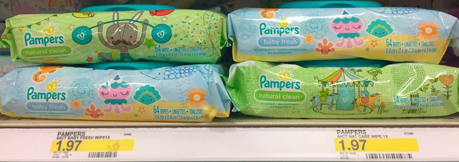 New 0.50/1 Pampers Wipes Coupon