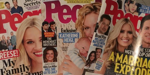 People Magazine Just 80¢ Per Issue w/ NO Auto Renewal