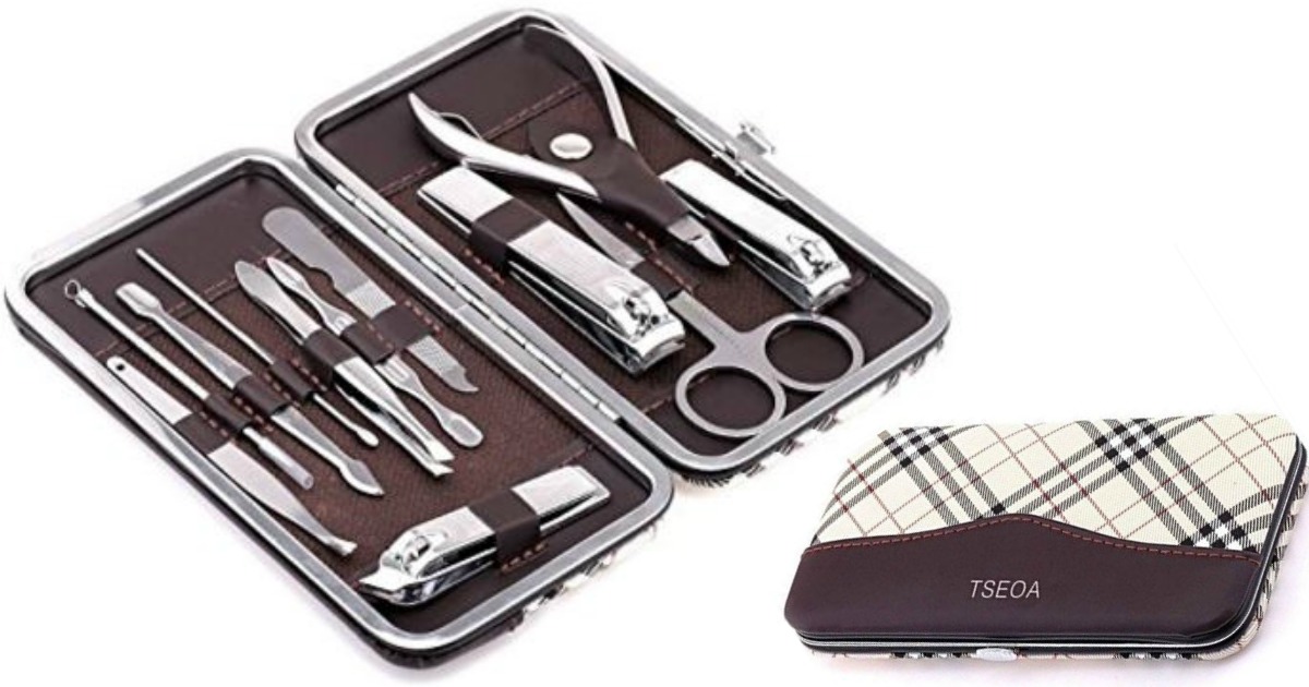 Amazon 12Piece Professional Grooming Kit w/ Hard Case ONLY 7.91