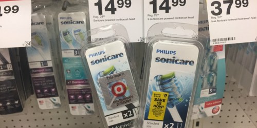 $60 Worth of NEW Philips Sonicare Coupons = Brush Head Refills Just $9.99 at Target (Reg. $29.99)