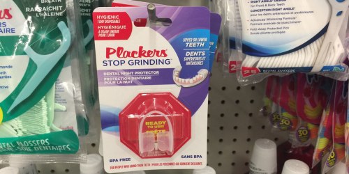 Dollar Tree: Plackers Stop Grinding Dental Protectors Just $1 Each & More Oral Care Deals