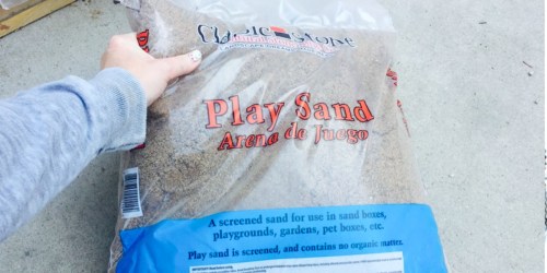 Home Depot: Play Sand 50-Pound Bag Only $2.50 (Regularly $4.79)