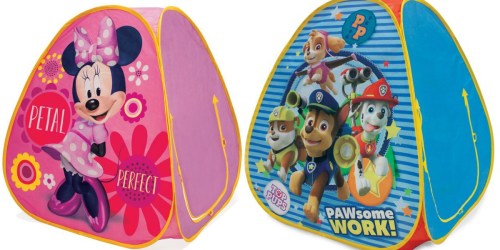 Hollar: Pop-Up Tents ONLY $5 (Minnie Mouse, PAW Patrol & More)
