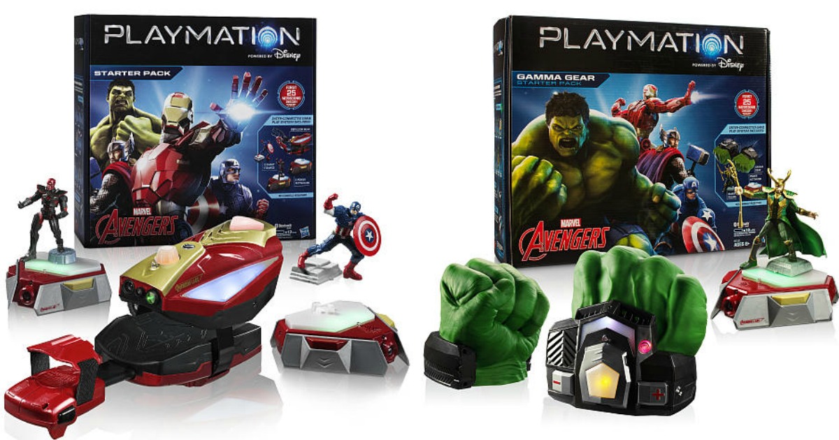 Playmation Marvel Avengers Repulsor Gear Mark II  Iron Man Works w/Starter Pack 