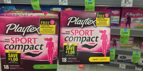 Walgreens: Playtex Sport Compact Tampons as Low as ONLY $1.87 Each + FREE Kit Offer