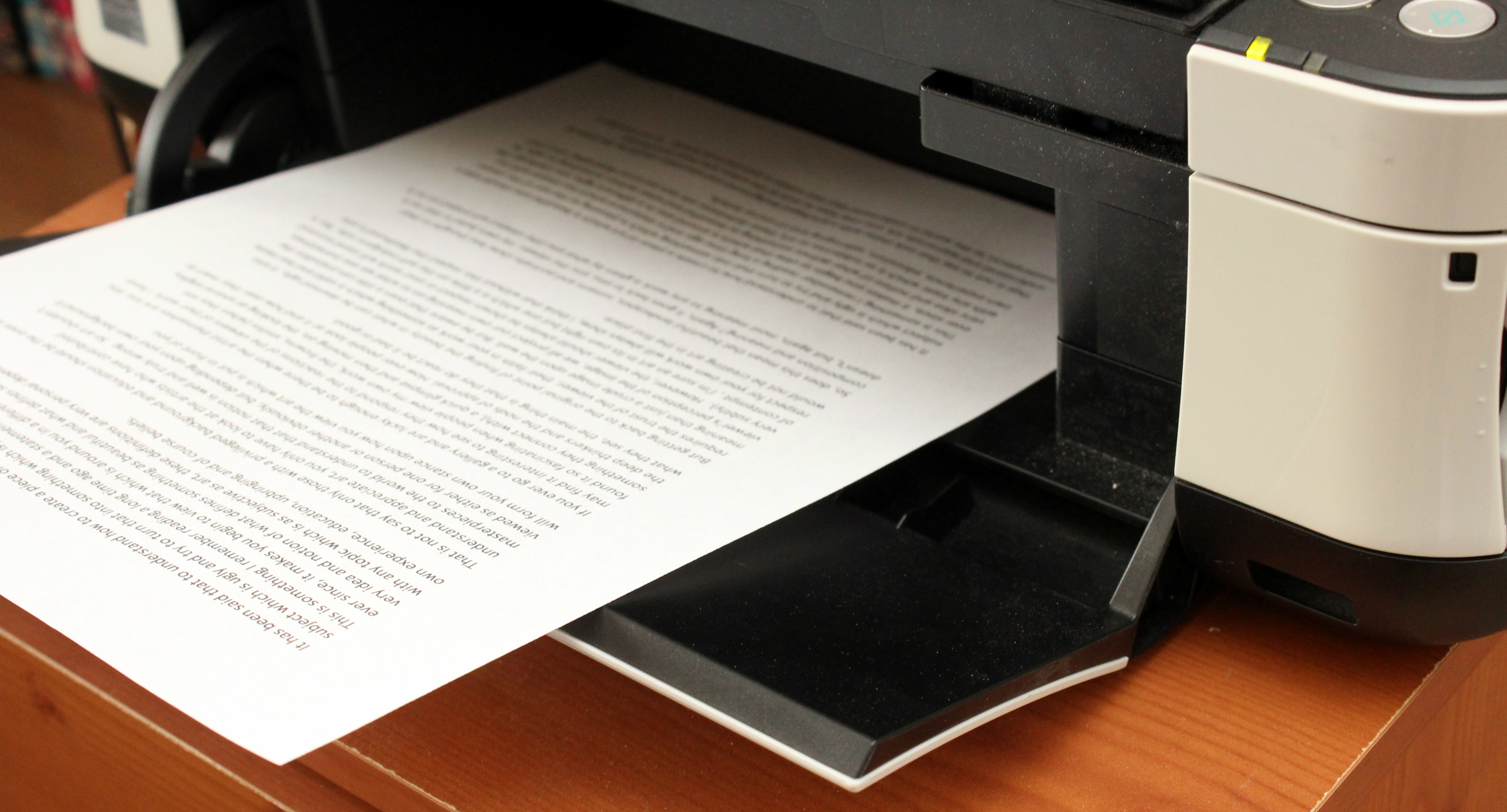 10 ways to save big on printer ink and toner – a printed page with text