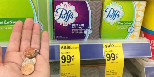 Walgreens: Puffs Tissue Just 24¢ After Cash Back
