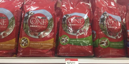 Target Shoppers! Purina ONE SmartBlend Dog Food 8 lb Bag ONLY $4.95 (Regularly $11) & More
