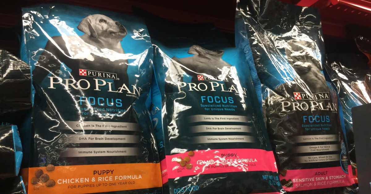 purina-proplan حقيبة ضخمة من طعام الكلاب Purina ProPlan بوزن 47 رطلًا فقط 26.63 دولارًا على موقع PetSmart.com (93 دولارًا أمريكيًا)