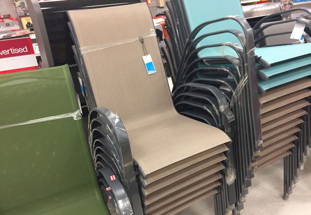 Target Patio Clearance: 50% Off Sling Chairs AND Outdoor ...