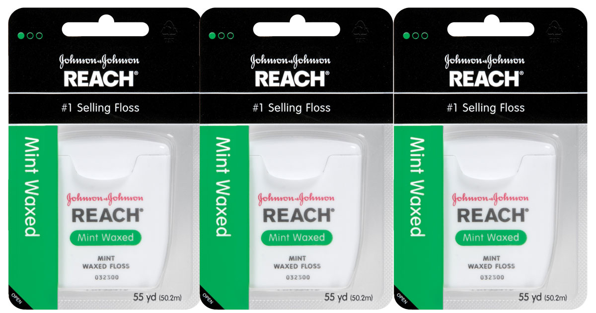 Amazon: 6-Pack Of Reach Mint Waxed Dental Floss Just $5.53 Shipped (92 ...