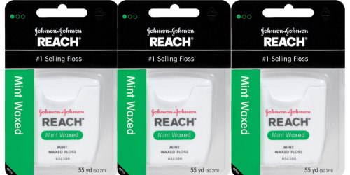 Amazon: 6-Pack Of Reach Mint Waxed Dental Floss Just $5.53 Shipped (92¢ Each)