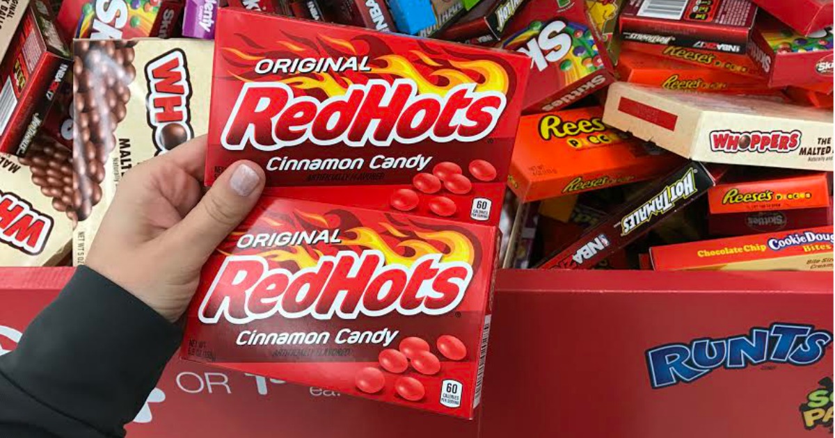Cinnamon Red hots candy