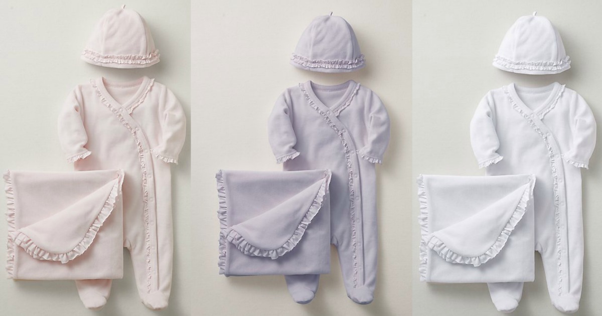 Restoration Hardware Baby & Child 3Piece Infant Sets ONLY 14 Shipped