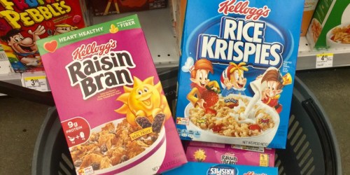 Walgreens: Kellogg’s Cereal Just $1.40 Per Box