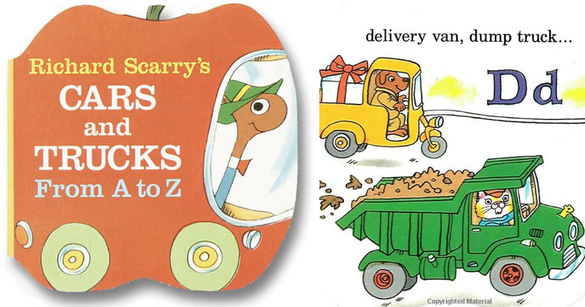 Richard Scarry's Cars and Trucks from A to Z - Richard Scarry