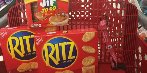 Target: TWO Ritz Crackers Boxes AND Jif TO GO 8-Pack Only $3.39 for ALL (After Cash Back)