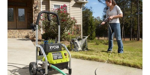 HomeDepot.com: Ryobi Electric Pressure Washer Only $129 Shipped (Regularly $170)