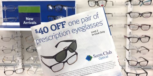 WOW! Sam’s Club Members Save $120 Off 2 Pairs of Glasses