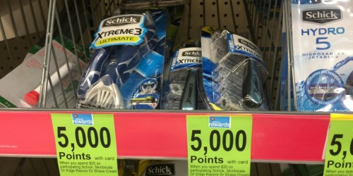 Walgreens: Shick Disposable Razor Packs Only $1.25 Each + FREE $10 e-Movie Cash (Starting 6/11)