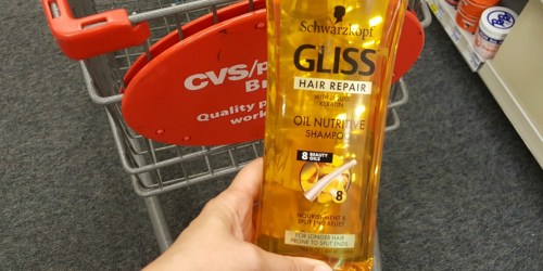 CVS: FREE Schwarzkopf Gliss Shampoo, Conditioner or Treatment (After Rebate)