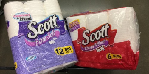 Walgreens Shoppers! Save on Scott Paper Towels & Toilet Paper