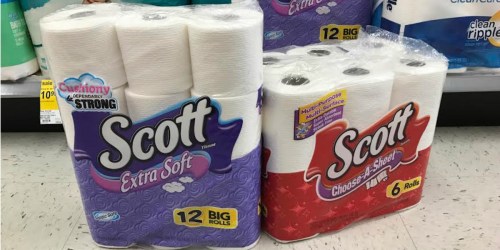 TWO New $1/1 Scott Coupons = Bath Tissue and Paper Towels Only $2.99 Each at Walgreens + More