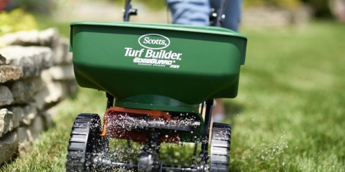 Amazon: Scotts Turf Builder EdgeGuard Spreader Only $27.98 + More