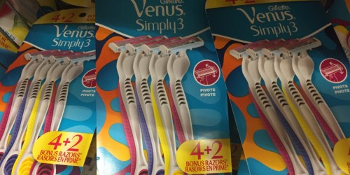 High Value $3/1 Venus & Gillette Coupons = Razor Packs FREE at Walmart + More