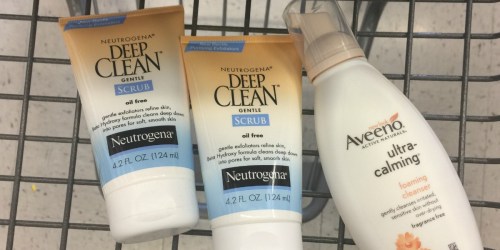 Walgreens: Aveeno & Neutrogena Skin Care Only $2.59 Each After Cash Back (Regularly $7.29+)