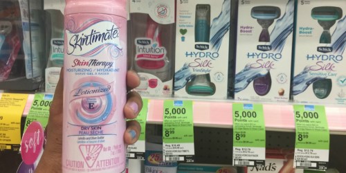 Walgreens: TWO Schick Hydro Silk TrimStyle Razors & Skintimate Shave Gel Only $6.97 for ALL