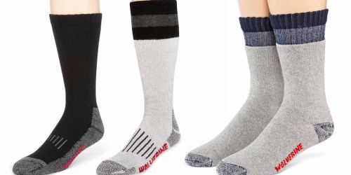 JCPenney: Men’s Wolverine Socks 2-Pack Only $2.99 Shipped (Regularly $18) & More